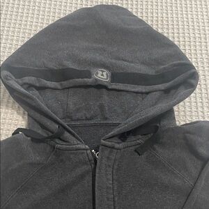 Lululemon sweatshirt. Charcoal gray. Longer length.